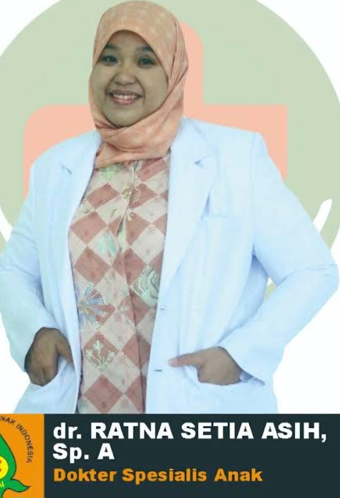 Foto: Profil dr. Ratna Setia Asih, Sp.A., M.Kes., (dok. Istimewa).