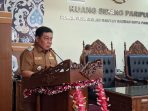 Foto: Pj Walikota Pangkalpinang M. Unu optimis meningkatkan APBD dalam paripurna DPRD