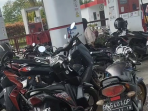 Antrian panjang yang mengular di Beberapa SPBU Dua Kabupaten maupun Kota di Bangka Belitung (Rama Nuansa/Berita-Fakta)