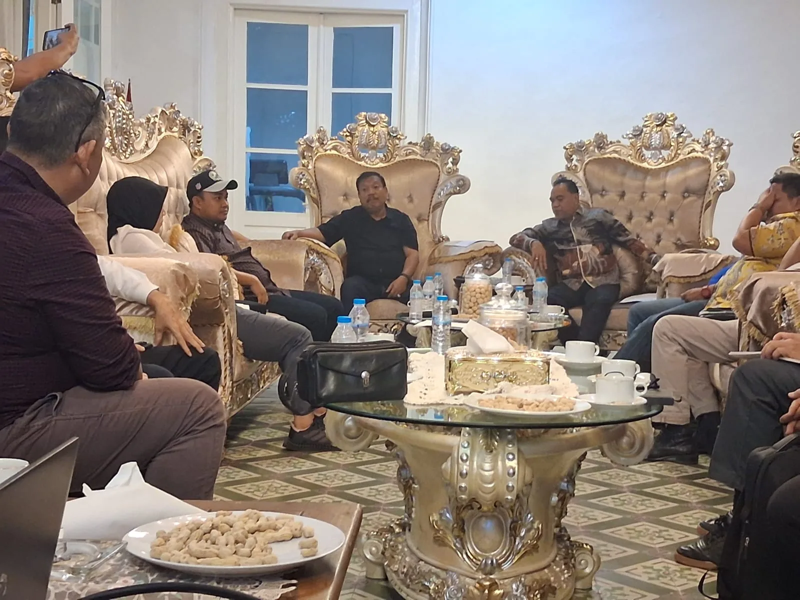 Walikota Pangkalpinang bersama Komisi III DPRD Babel bajas Pelabuhan Baru di Rumah Rakyat (Foto: AW/Berita-Fakta)